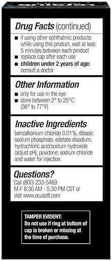 OCuSOFT Retaine Allergy Eye Drops, 2.5 mL Dropper Bottle | Eye Allergy Itch Relief, Olopatadine Hydrochloride Ophthalmic Solution, USP 0.2% - Image 3