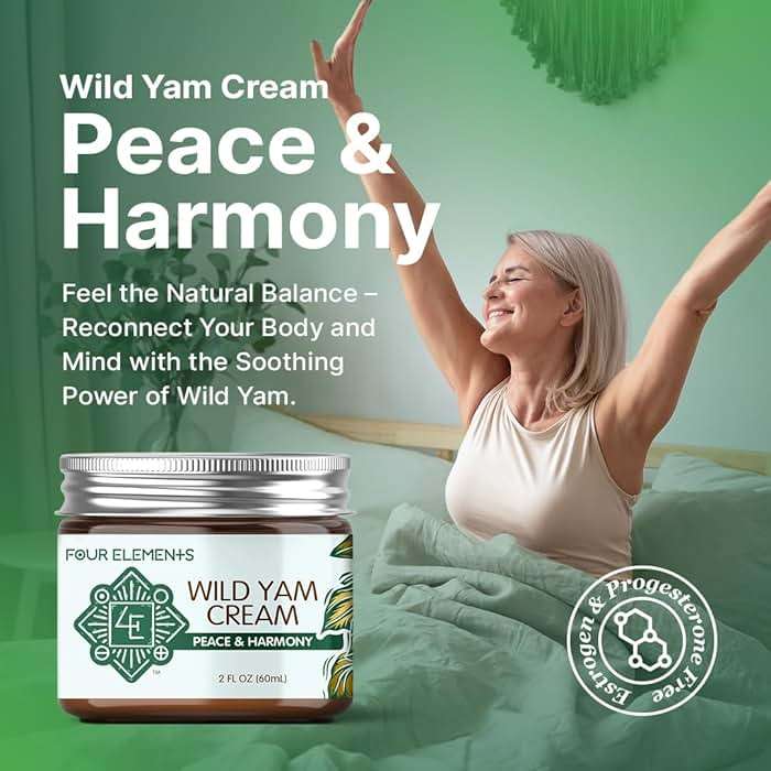 Wild Yam Peace & Harmony Cream - Image 7