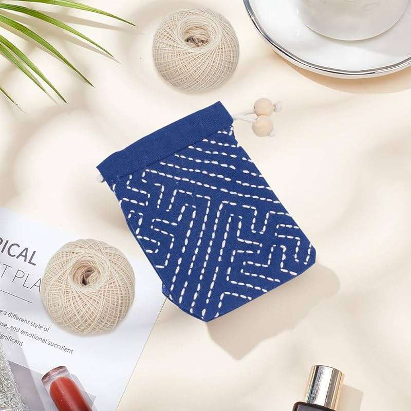 FREEBLOSS 300m Sashiko Thread 100% Cotton Embroidery Flosses White Hand Embroidery Thread 4 Strands Sashiko Quilting Thread for Sewing Needlework - Image 5