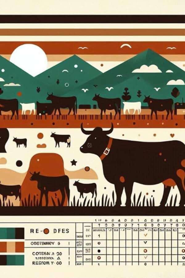 Cattle Record Keeping Made Easy: Comprehensive Log Book for Livestock Management | Perfect for Farmers, Ranchers, and Homesteaders - Image 1