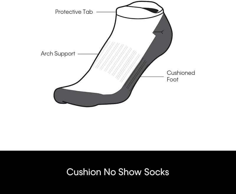 Calvin Klein Womens No Show Socks - 6 Pack Lightweight Cotton Blend Cushioned Low Cut Tab Ankle Socks for Sneakers & Loafers - Image 3