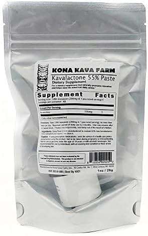 Kona Kava Farm 55% Kavalactone Paste (1 oz) - Maximum Strength Noble Kava Root - Supercritical CO2 Cold Extraction - Ultra-Potent, Vegan & Travel-Friendly - Non-GMO & Easy to Mix - Image 3