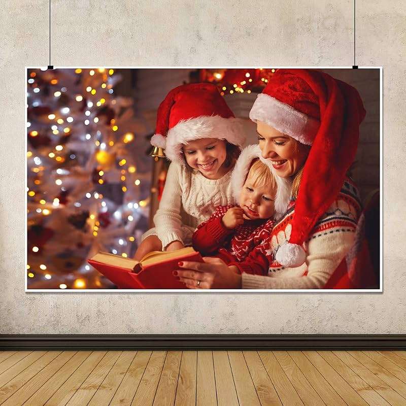 Custom 8x8ft Custom Backdrop Personalized Photo Backdrop with Picture Backdrop for Photography, Gift for Christmas, Birthday, Wedding, Graduation, Valentine's Day (96x96in) - Image 7