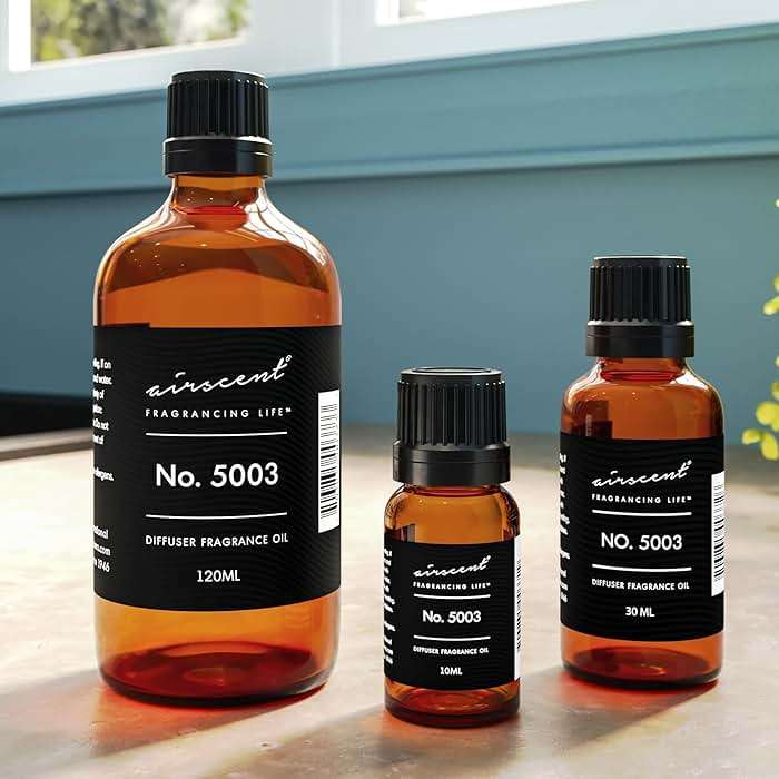 AirScent Coco-Inspired Diffuser Oil - No. 5003 Perfume Dupe - Premium Fragrance Oil Blend for Ultrasonic and Waterless Diffusers and Crafting - 10 ml, 0.34 fl oz Glass Bottle with Dropper - Image 5