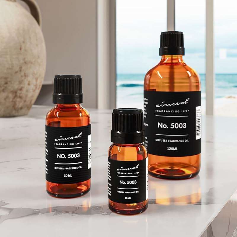 AirScent Coco-Inspired Diffuser Oil - No. 5003 Perfume Dupe - Premium Fragrance Oil Blend for Ultrasonic and Waterless Diffusers and Crafting - 10 ml, 0.34 fl oz Glass Bottle with Dropper - Image 6