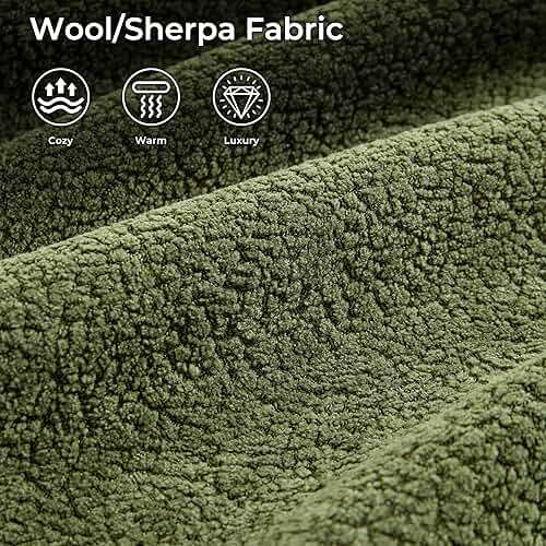 106" Cloud Sectional Couches for Living Room,L Shaped Boneless Couch with Comfy Chaise,Modular Sofa with Deep Seat No Assembly Required,Green - Image 5