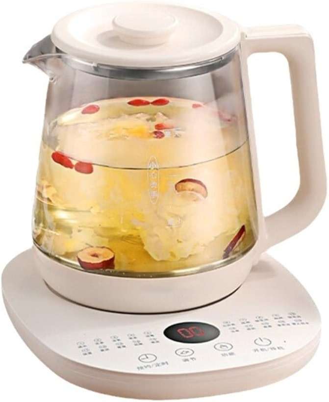 Health pot, office, household, multifunctional small glass electric kettle, heat preservation integrated tea pot, flower tea pot - Image 1