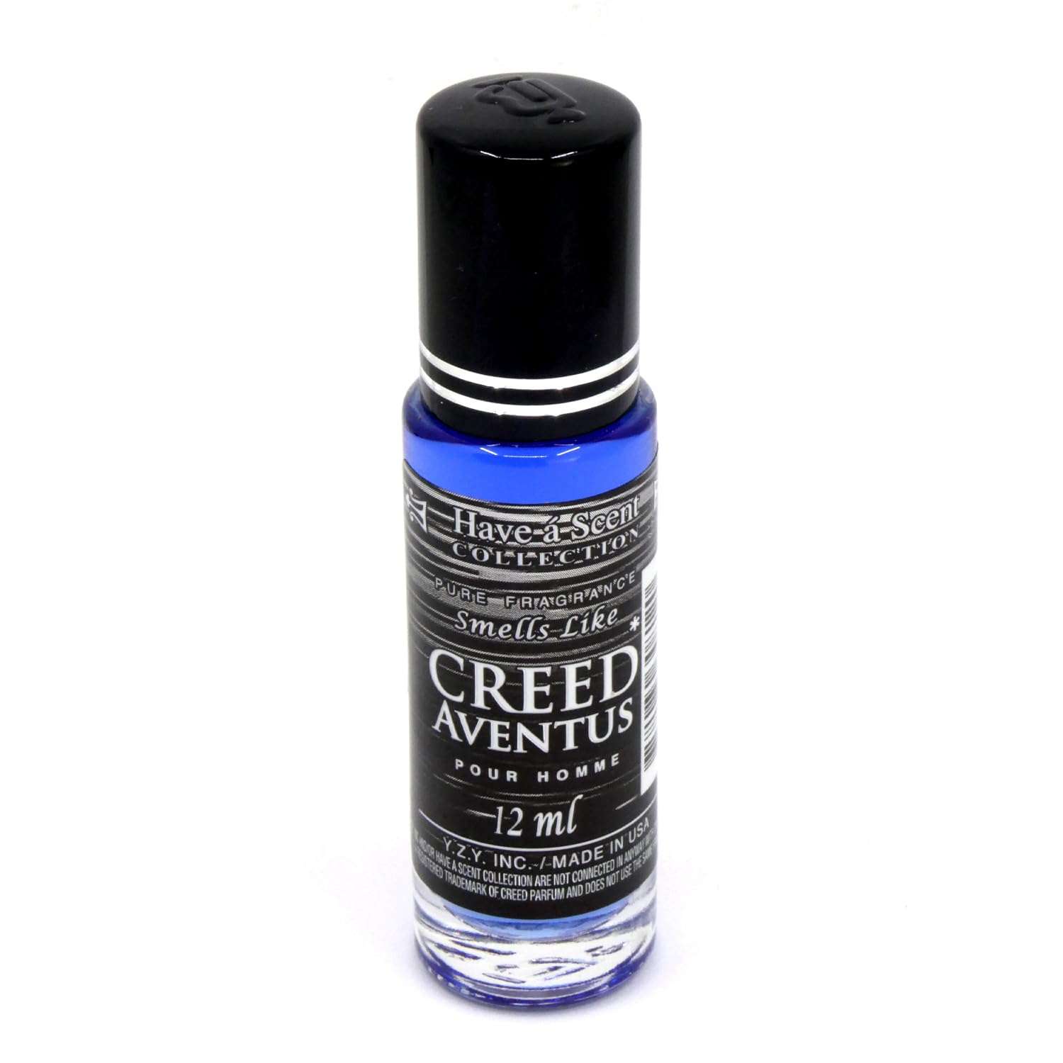 Impression Cologne Scents Roll-On 12ml Eau de Parfum for Men - Luxury Fragrance, Travel Size/Carry on, Long Lasting Scent (Creed Aventus) - Image 1