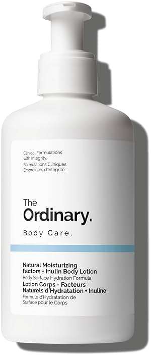 The Ordinary Natural Moisturizing Factors + Inulin Body Lotion, Lightweight Hydration for All-Day Moisture & Skin Barrier Support, Accepted by the National Eczema Association, 8.1 Fl Oz - Image 1