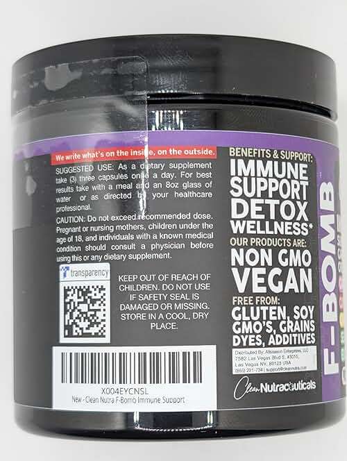 Organic Immune Support with PAU D'Arco Garlic Cayenne Pepper Oregano Ginger Grapefruit Onion Black Seed Sea Moss Black Pepper Zinc Eucalyptus Vitamin C Vitamin D Organic Soursop By Clean Nutra - Image 9