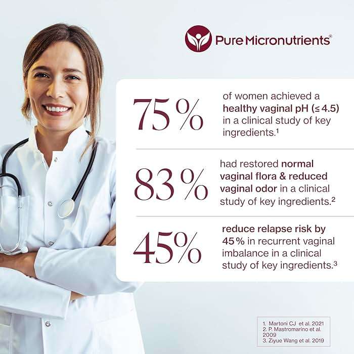 Pure Micronutrients pH Balance Vaginal Probiotics for Women - Odor & Itch Support - Vaginal Health Pills with Cranberry, Lactobacillus & Prebiotics - Feminine Wellness Daily Supplement - 60 Capsules - Image 4