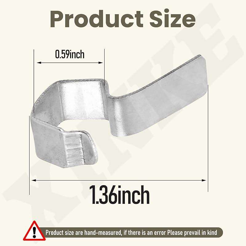 XINKE 24 Pcs Jar Stainless Steel Clips/Clamps for 6 Jars, for Airtight Seal The Seal and Clips Close The Jar Tightly - Image 2
