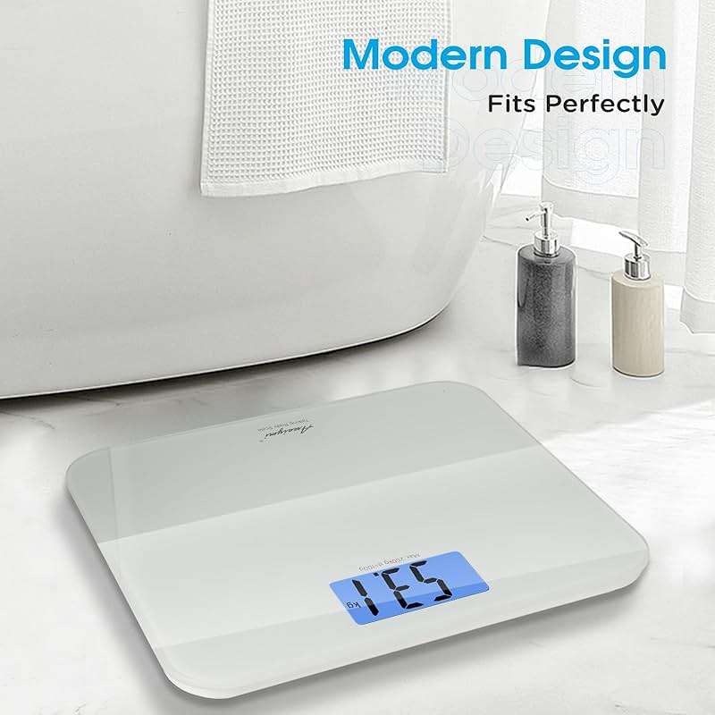 Awaiymi Talking Scales for Body Weight, Highly Accurate Digital Talking Bathroom Scale with Large LCD Screen, Auto On & Off, Talking Scales for Visually Impaired or Elderly, Includes Batteries, 551 LB - Image 8