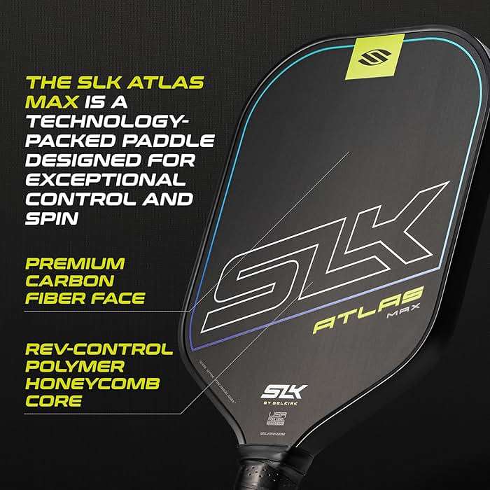 Selkirk Sport SLK Pickleball Paddles Set of 2 | Designed in The USA | Choose The SLK Neo Graphite, SLK Neo Fiberglass Pickleball Set or SLK Atlas Pickleball Bundle - Image 5