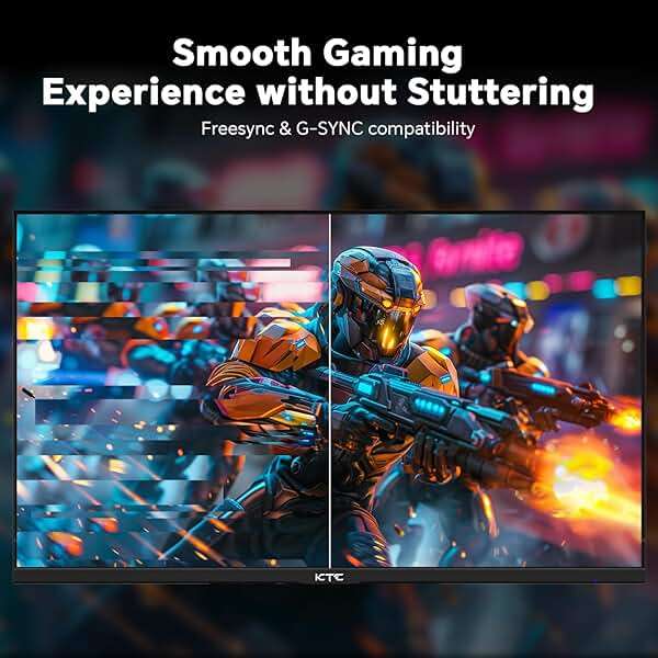 KTC 27 inch 4K 144Hz Gaming Monitor, UHD 3840 x 2160 IPS Computer PC Monitor, FreeSync & G-Sync, HDR Support, 134% sRGB, HDMI/DisPlayPort/USB, Tilt Adjustable, VESA Mountable, H27P22 - Image 6