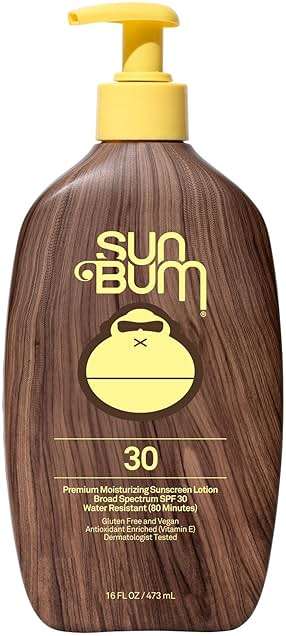 Sun Bum Original SPF 30 Sunscreen Body Lotion - Broad Spectrum Moisturizing Sunscreen with Vitamin E - Hawaii 104 Act Compliant (Made Without Octinoxate & Oxybenzone) - 16 oz - Image 1