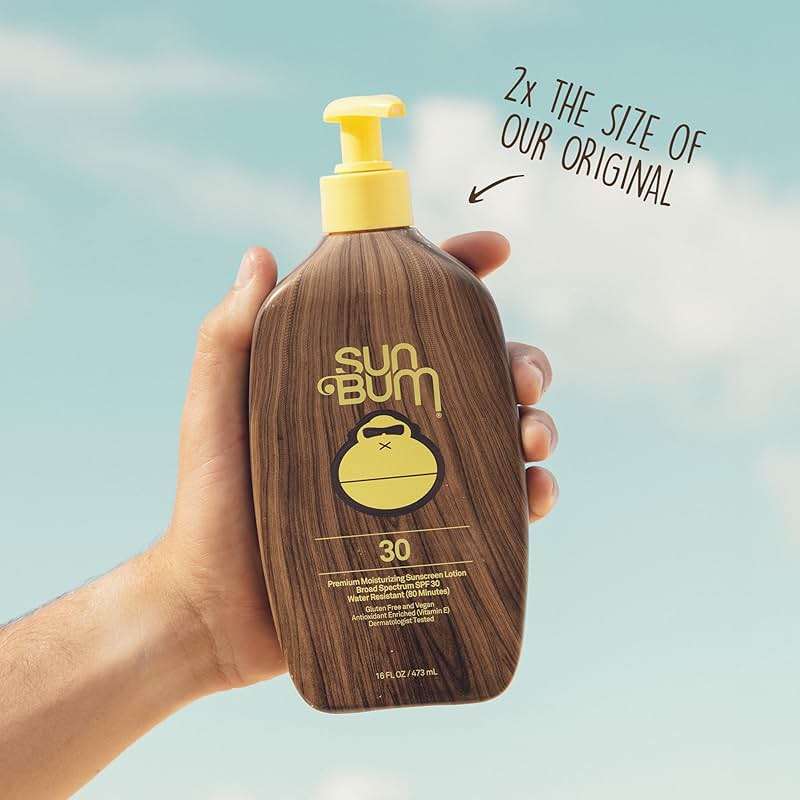Sun Bum Original SPF 30 Sunscreen Body Lotion - Broad Spectrum Moisturizing Sunscreen with Vitamin E - Hawaii 104 Act Compliant (Made Without Octinoxate & Oxybenzone) - 16 oz - Image 3