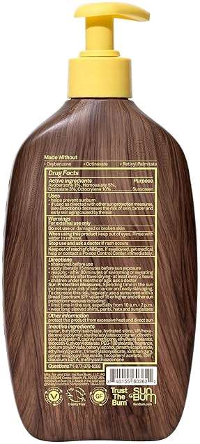 Sun Bum Original SPF 30 Sunscreen Body Lotion - Broad Spectrum Moisturizing Sunscreen with Vitamin E - Hawaii 104 Act Compliant (Made Without Octinoxate & Oxybenzone) - 16 oz - Image 8