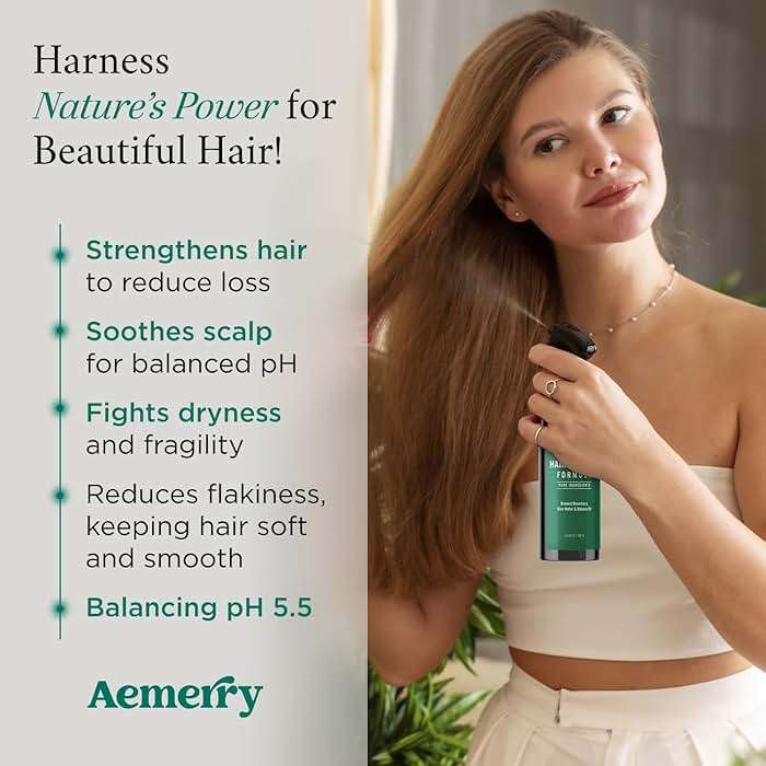 Rosemary Water Spray for Hair Growth, Rosemary Hair Growth Scalp Spray With Rice Water & Batana Oil, Biotin, Citrus Peel and Mint to Strengthen Strands and Promote Hair, 4.2 fl oz - Image 2