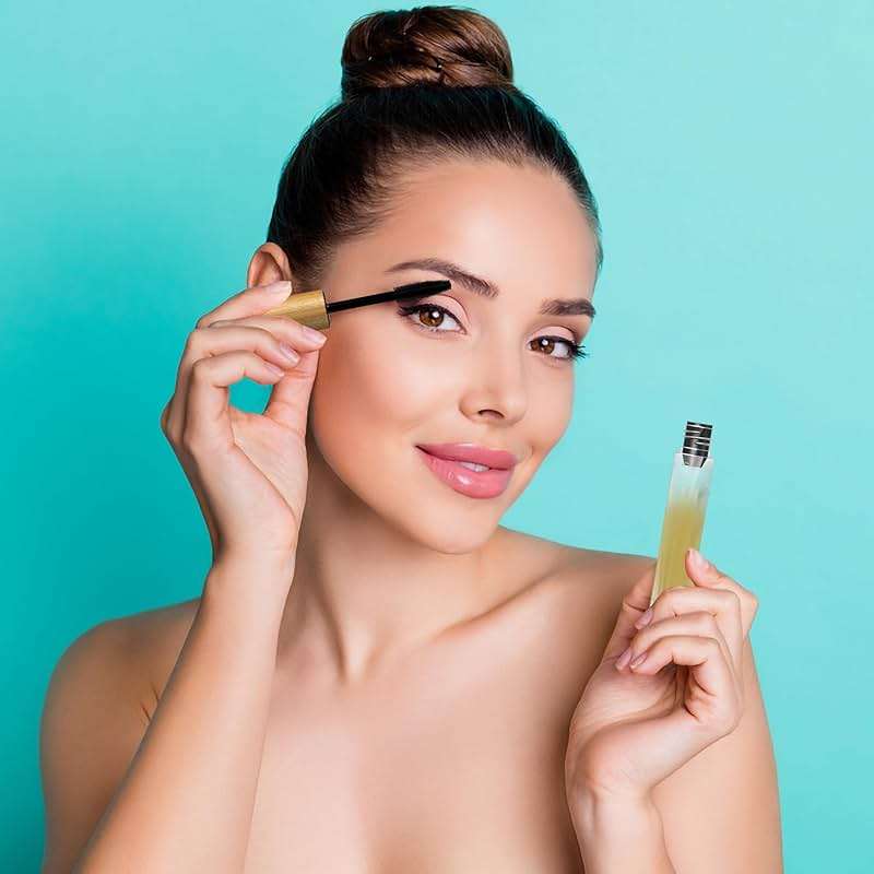Glass Lash Serum Bottle 10ml with Silicone Wand, Leakproof Refillable Castor Oil Applicator for Eyelash, Eyebrow & Hairline Growth Serums, Travel Size - Image 6