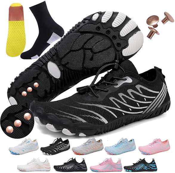Grounding Barefoot Shoes with Copper , Effective Full-Chain Grounding | Solid Copper Screws,Conductive Insoles，Extra Conductive Socks.Zero-drop,flexible wide toe box,for unisex - Image 1