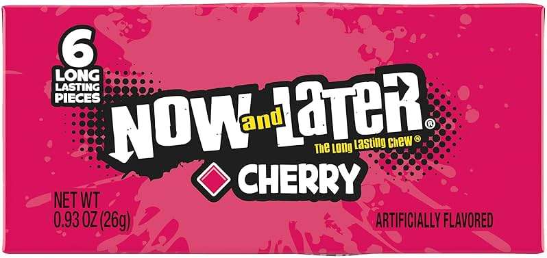 Now & Later Taffy Candy, 10 Fruit Flavors, Individually Wrapped Taffy Candy - Image 4