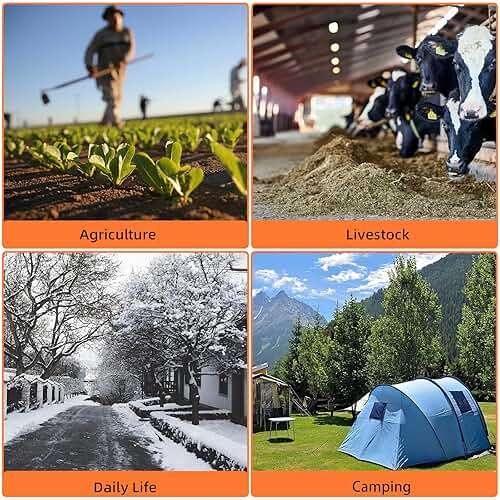 Small Square Shovel 43.3Inches Heavy Duty Garden Tools with Metal Handle, Small Transfer Spade for Digging Camping Car Beach Shovel, Black - Image 4