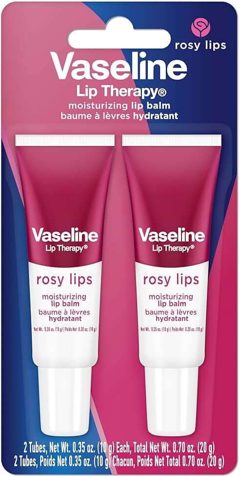 Vaseline Lip Therapy Rosy Lips Moisturizing Lip Balm - Twin Pack (2-Pack) - Image 2