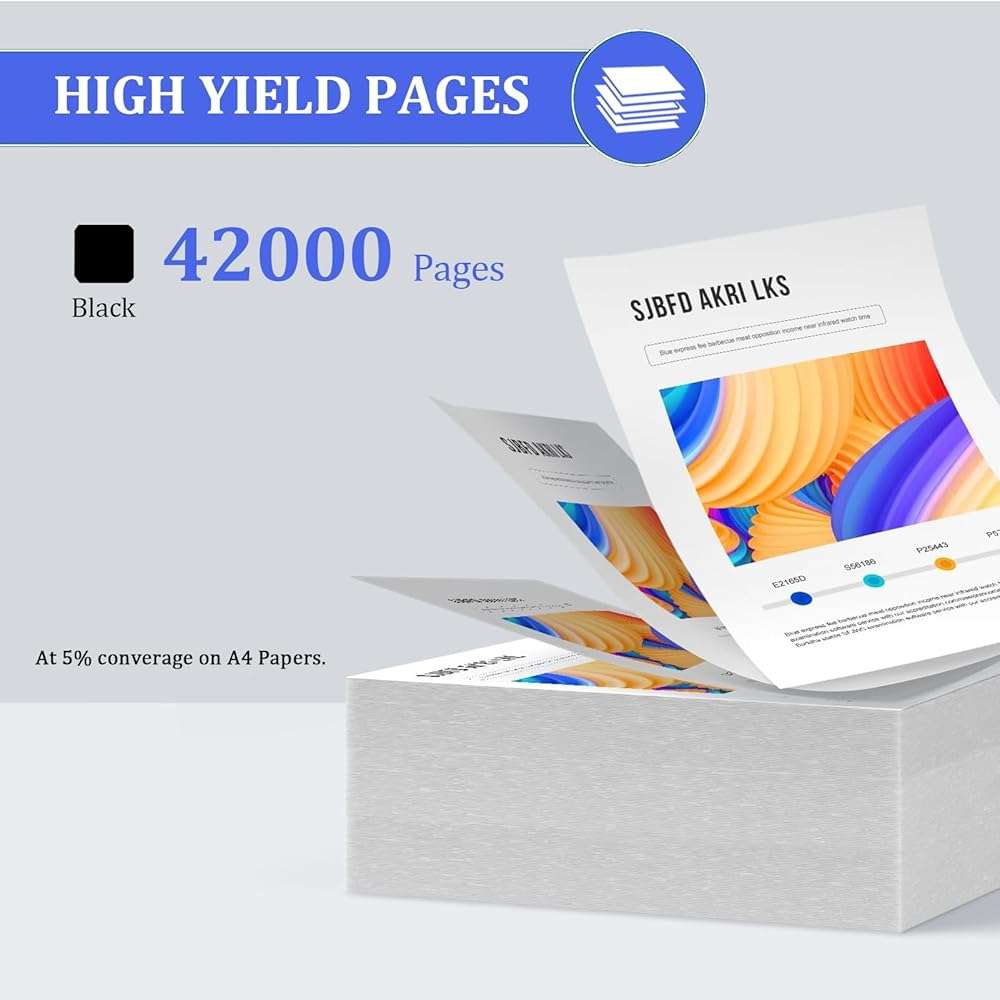 AZNITH 147Y W1470Y Toner Cartridge Compatible for HP 147Y W1470Y Toner Cartridge, for HP Laserjet Enterprise M610dn M611dn M611x M612dn Printers, 1 Pack - Image 3