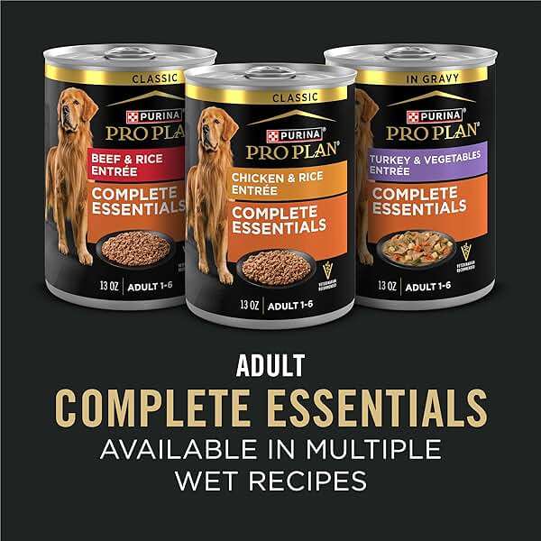 Purina Pro Plan Complete Essentials Shredded Blend Beef and Rice Dog Food Dry Formula with Probiotics for Dogs - 5 lb. Bag - Image 11