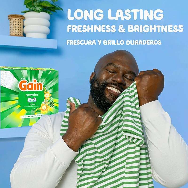 Gain Powder Laundry Detergent, Original Scent, 167 Loads, 154 OZ - Image 2