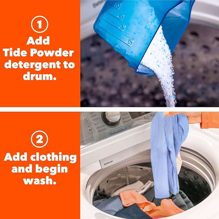 Tide Powder Laundry Detergent, Original Scent, 75 Loads, 85 oz - Image 6