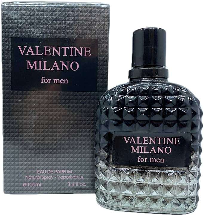 Valentine Milano Men's Cologne 3.4 Fl. Oz. Eau de Parfum Spray - Image 1