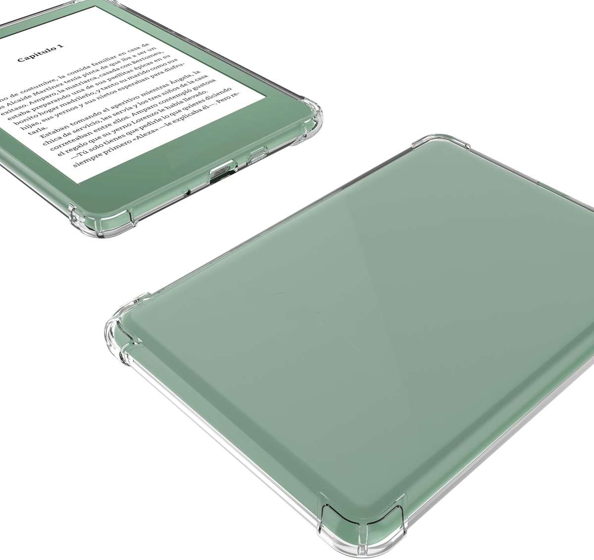 Clear Case for 6.0 inch Kindle Basic 11th Generation 2024 & 2022 Release 6" Tablet (NOT for Paperwhite/Oasis), Transparent Soft TPU Cover, Shockproof Silicone Slim Anti-Scratch Shell (Clear) - Image 8