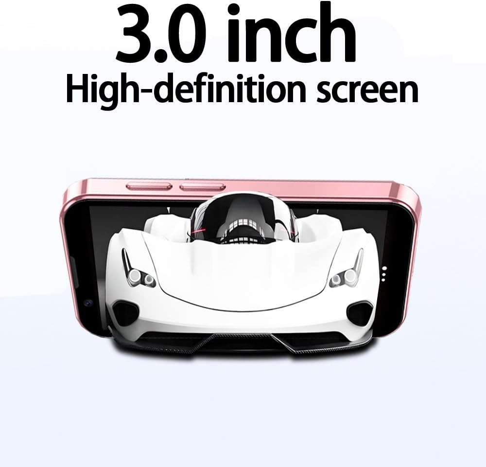 IBOZOU Mini Smartphone 3G Unlocked 3.0 Inch Dual Sim Face ID Best Gift for Kids World's Smallest Phone Premium Child Small Student Pocket Cellphone, 2+16GB (Pink) - Image 5