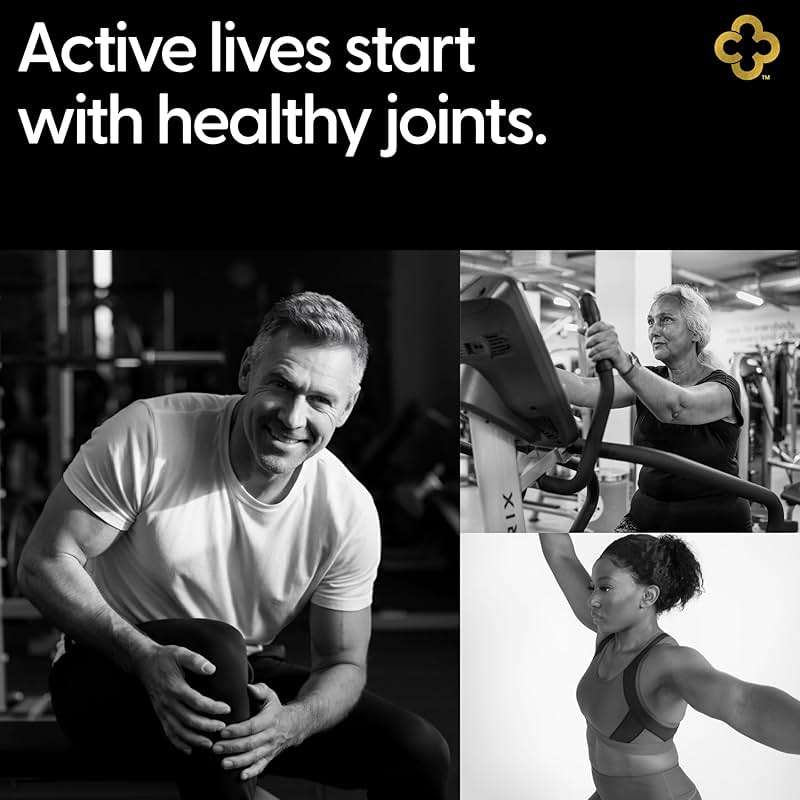 Campio All-In-1 Joint Support Supplement: Glucosamine 1500mg Chondroitin MSM Turmeric Hyaluronic Acid Boswellia Ginger Bamboo BioPerine Supports Joints, Bones, Back, Knees & Hands Flexibility 90 Count - Image 8