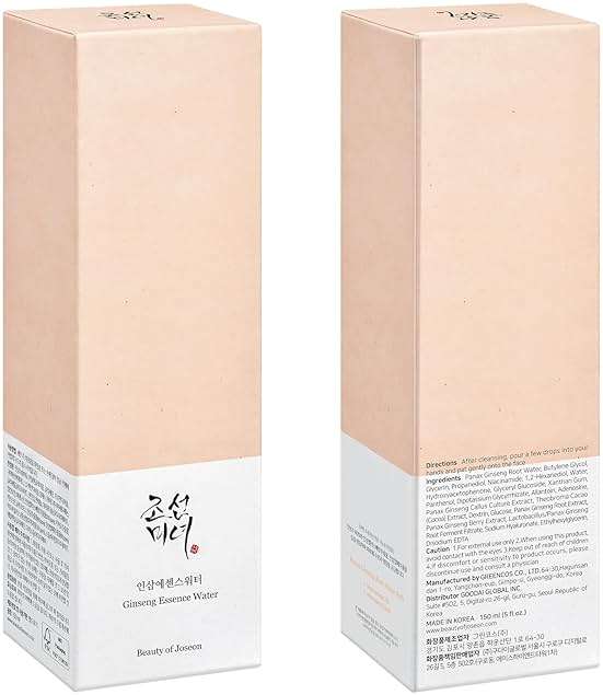Beauty of Joseon Ginseng Cleansing Oil (210ml, 7.1 fl.oz) & Green Plum Refreshing Cleanser (100ml, 3.38 fl.oz.) & Ginseng Essence Water (150ml, 5.07 fl.oz.), Korean Skincare - Image 9