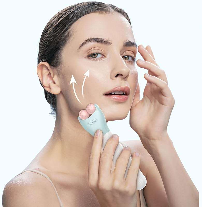 Gdbanlimi 10 in 1 Derma Roller Kit, 0.25mm Microneedling Roller Microneedle Derma Roller with, Facial Beauty Roller Skin Care Tools, 10 Replaceable Heads and Storage Case - Image 3