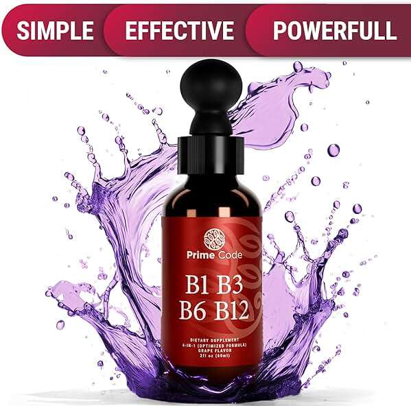 Prime Code Liquid Vitamin B1 Drops with Vitamin B3 B6 & B12 | B Complex Liquid Supplement | Thiamine Supplement for Adults | High Absorption | Immune Support | Non-GMO | Gluten-Free - Image 4