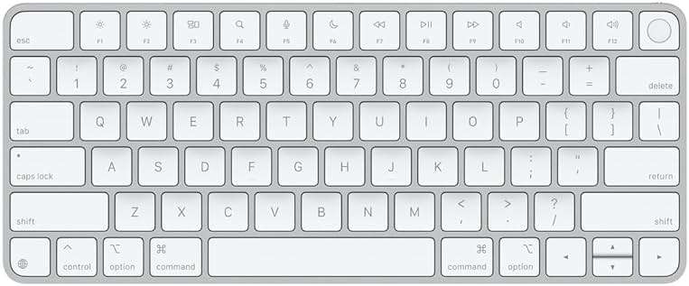 Apple Magic Keyboard with Touch ID for Mac Models with Apple Silicon - US English ​​​​​​​, Bluetooth - Image 1