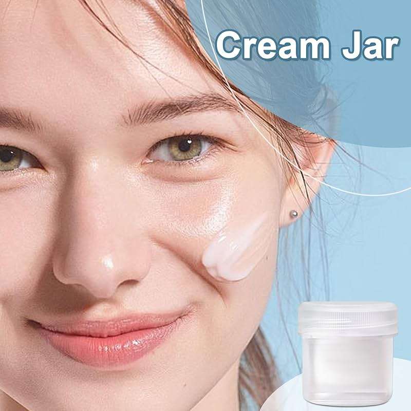 UMETASS TSA Approved Wide Mouth Travel Size Containers, PP Clear Leak Proof Travel Plastic Jars with Lids for Creams Lotion Cosmetic, Jewelry Beads, Sample, Small Items Storage (1.7 oz, 4 Pcs) - Image 6