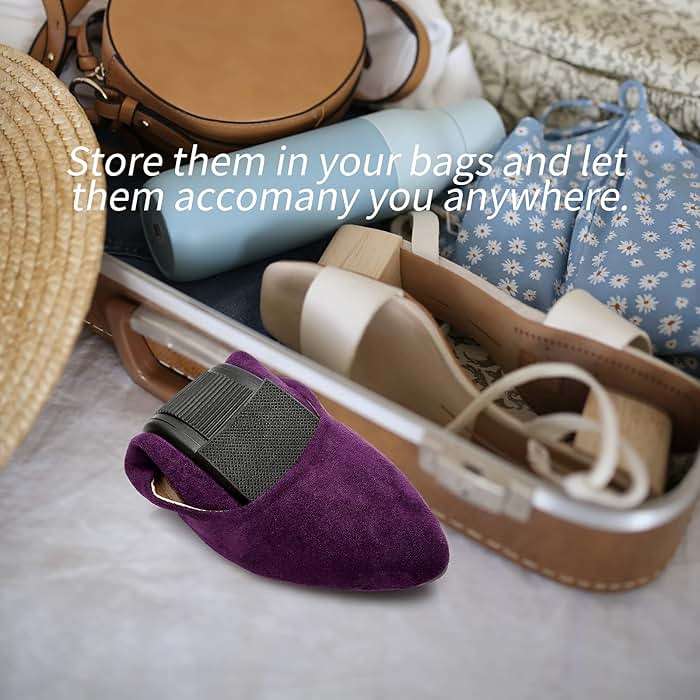 HEAWISH Women’s Black Flats Shoes Comfortable Suede Pointed Toe Slip On Casual Ballet Flats Dress Shoes Nude Flats - Image 5