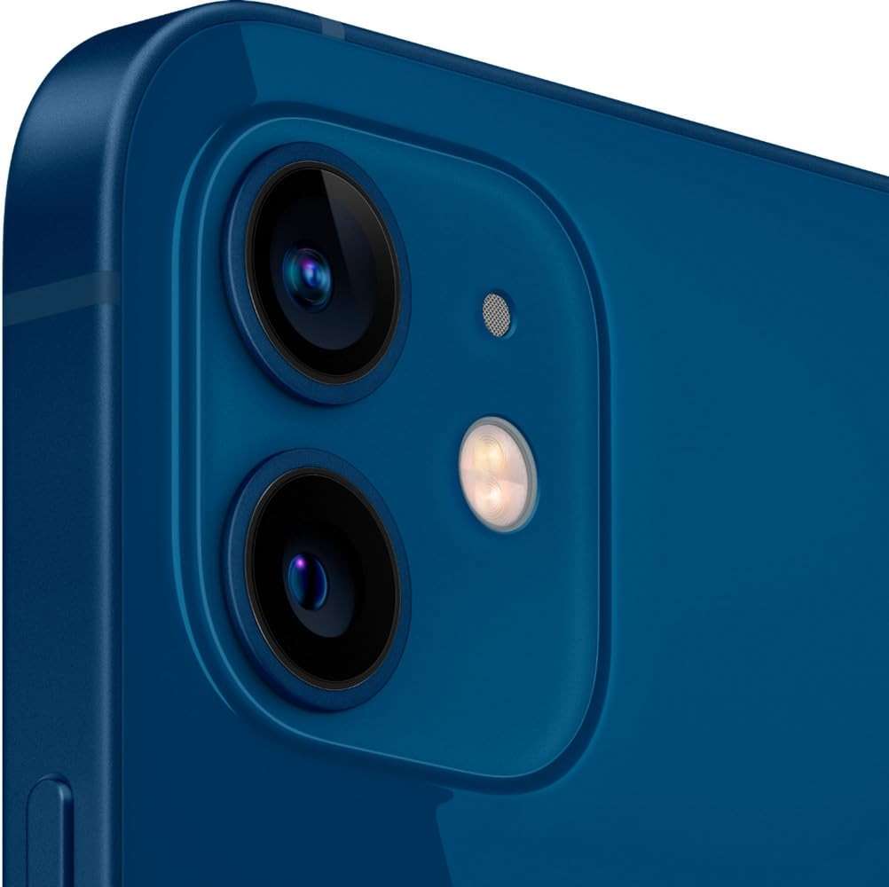Apple iPhone 12, 64GB, Blue for Cricket Wireless (Renewed) - Image 4