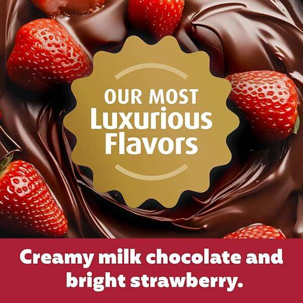 Premier Protein Shake INDULGENCE, Chocolate Covered Strawberry, 30g Protein, 170 Calories, 3g Sugar, 11.5 fl oz, 12 Pack (Packaging May Vary) - Image 2