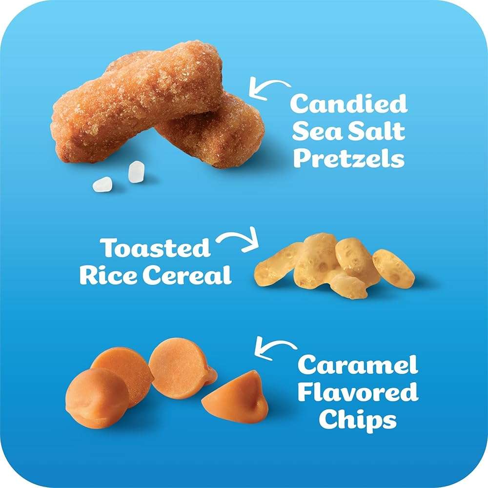 Rice Krispies Treats Bliss Crispy Marshmallow Squares, Snack Bars, Caramel Sea Salt Pretzel (6 Boxes, 36 Bars) - Image 7
