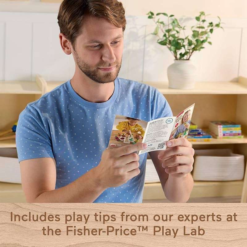 Fisher-Price Wood Montessori Toy Sorting Tree, American Montessori Society Seal of Excellence, Wooden Learning Activity Puzzle & Expert Play Tips for Preschool Kids Ages 3+ Years - Image 5