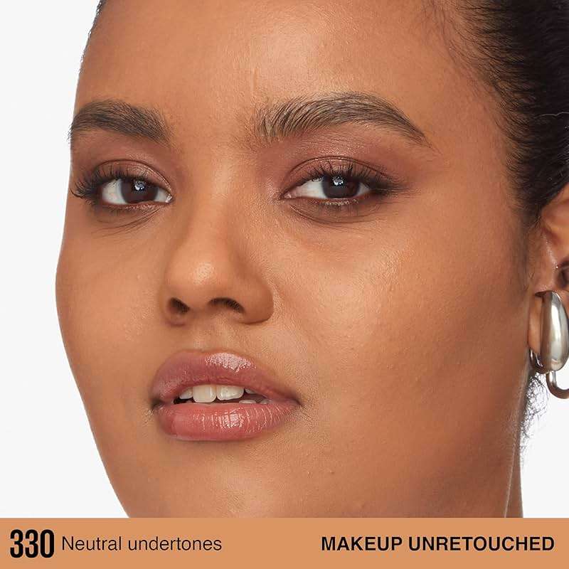 Maybelline Super Stay Lumi-Matte Foundation, Lightweight and Buildable Full Coverage Foundation Makeup For Up To 30HR Wear, 330, 1 Count - Image 3