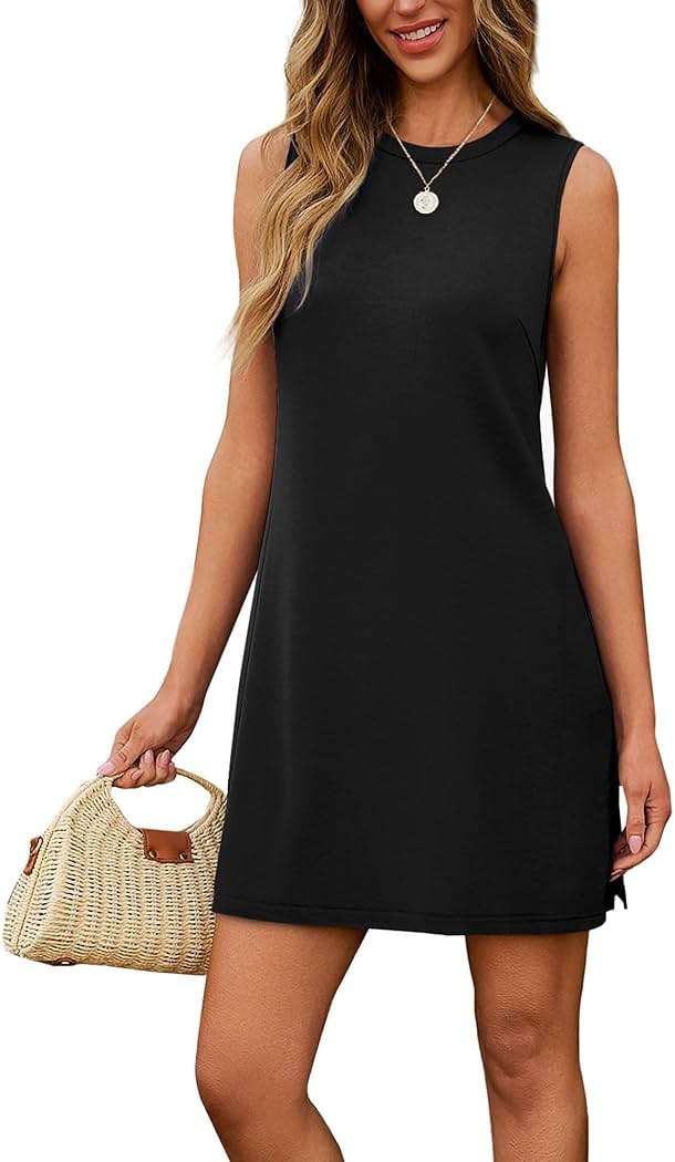 Sampeel Dresses for Women 2025 Casual Summer Sundresses Sleeveless Tank Dress Fashion Outfits - Image 3