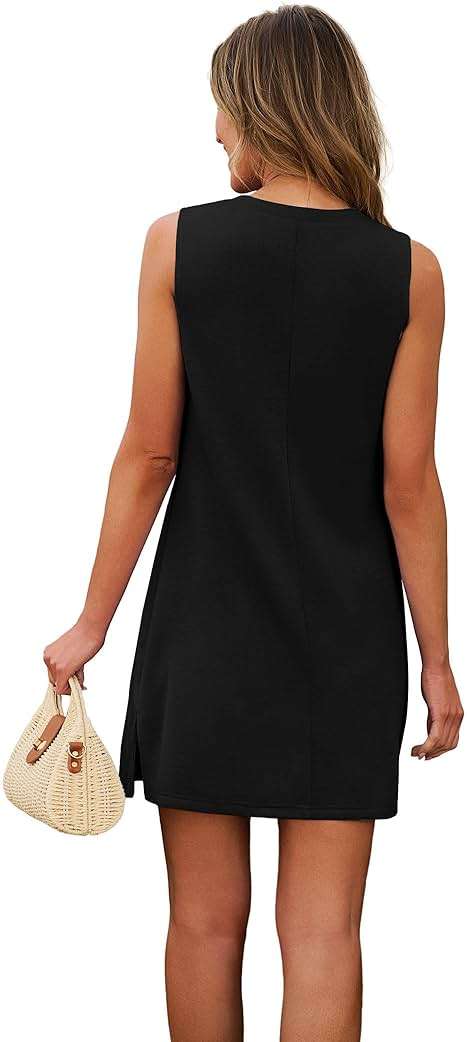 Sampeel Dresses for Women 2025 Casual Summer Sundresses Sleeveless Tank Dress Fashion Outfits - Image 5