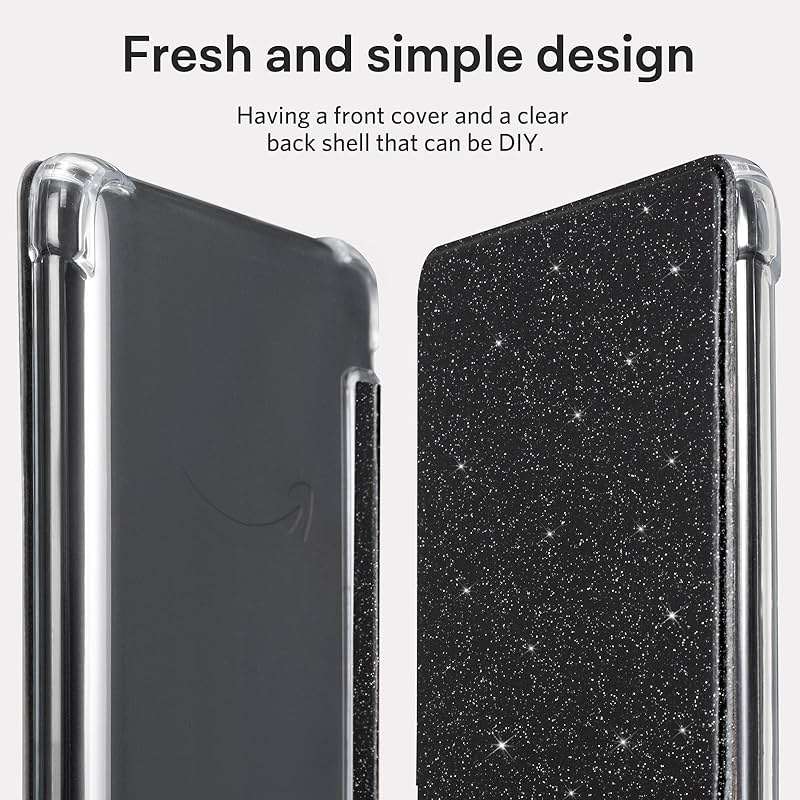 CoBak Case for Kindle Paperwhite 12th Gen 2024 (7") & Kindle Colorsoft Signature Edition (7") - New PU Leather Cover and Clear Soft Silicone Back Cover with Auto Sleep Wake Feature - Image 5